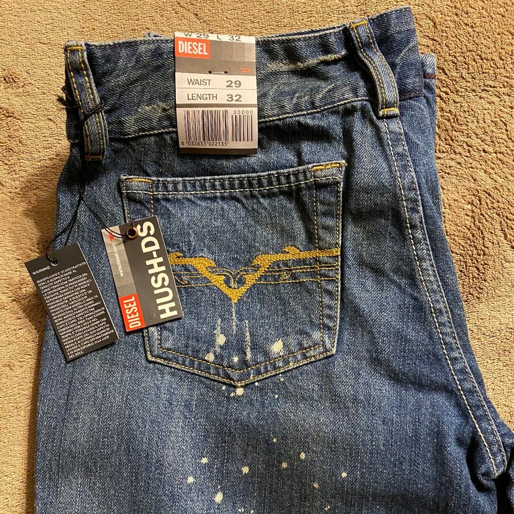 Diesel Jeans Hush-DS Women Waist 29 New with Tags